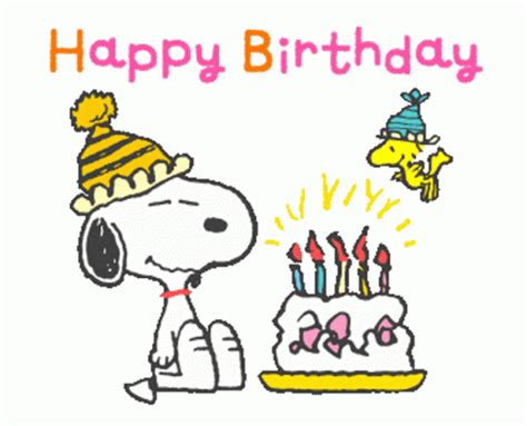 Share the best <strong>GIFs</strong> now >>>. . Gif snoopy birthday